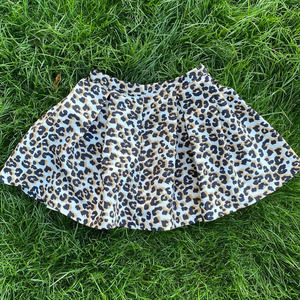 Cheetah Print Mini Skirt Forever 21 Size 24"